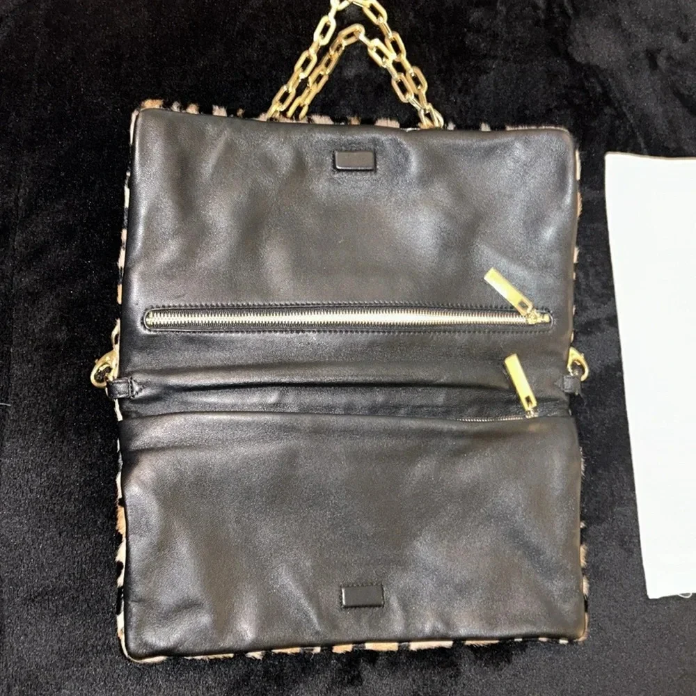 Vintage Tory Burch Pony hair purse with dust bag